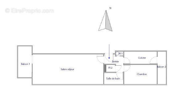 Appartement à LA BAULE-ESCOUBLAC