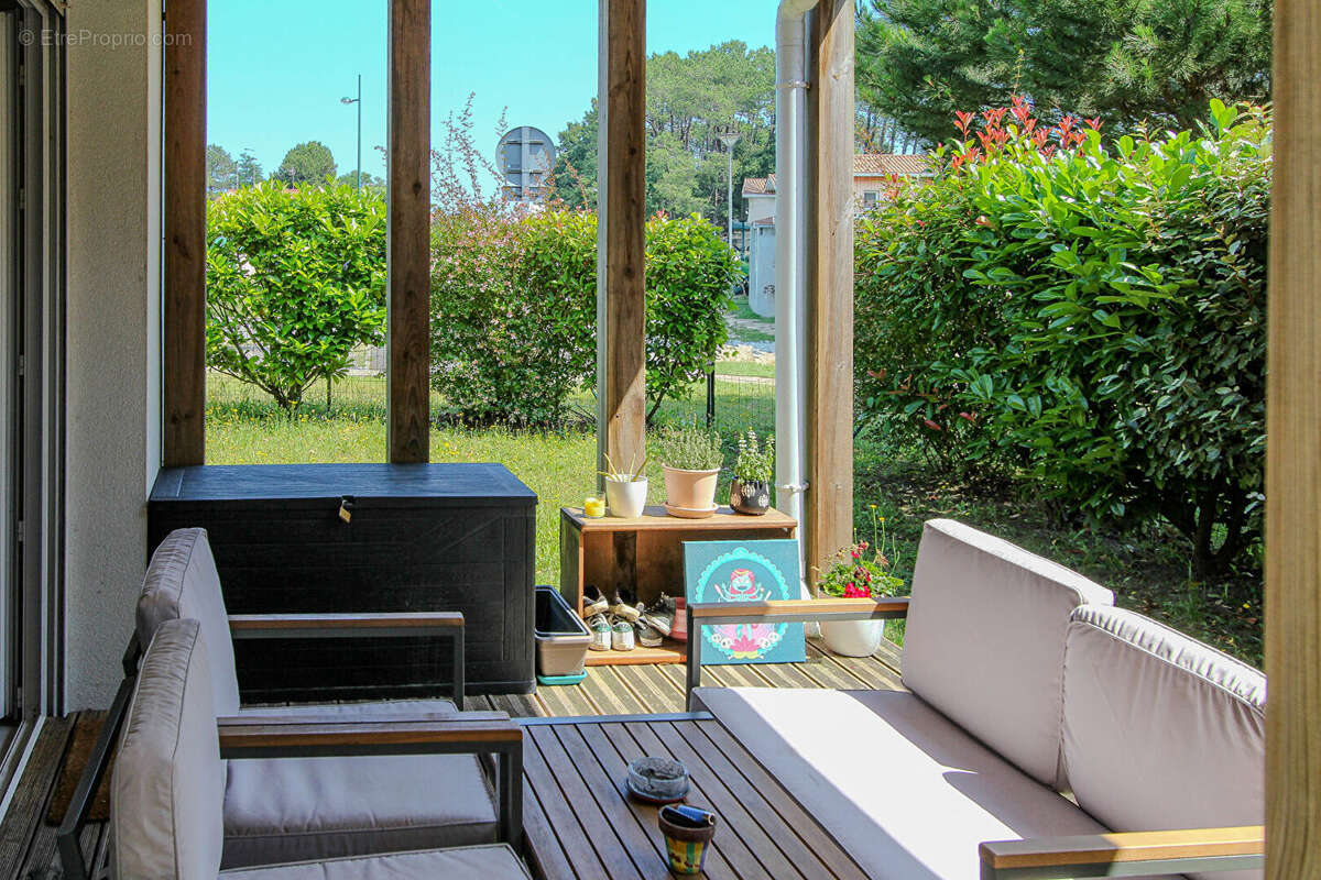 Labenne  appartement 2 pieces  terrasse et jardin privatif parking exterieur - photo 3