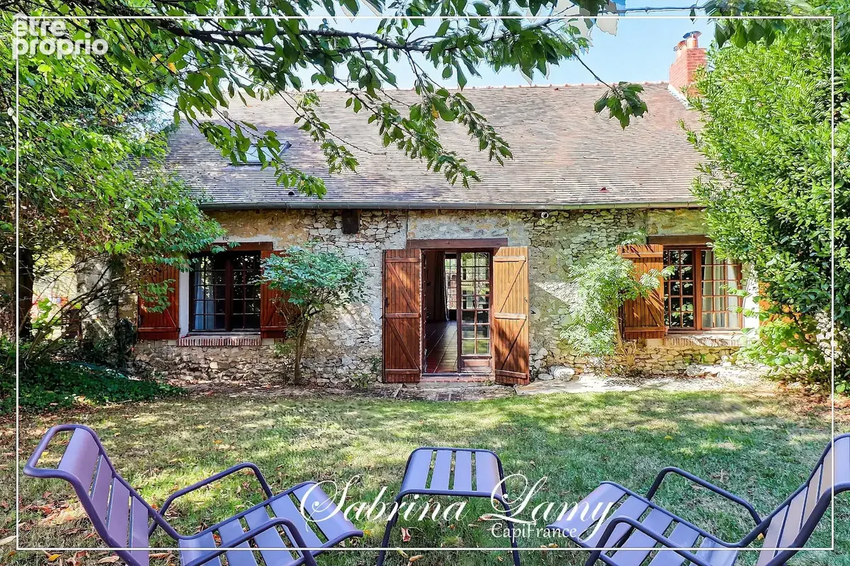 Maison de campagne de caractère – 201m² – beaux volumes – 5 chambres – terrain 898 m² – fromentières - photo 2