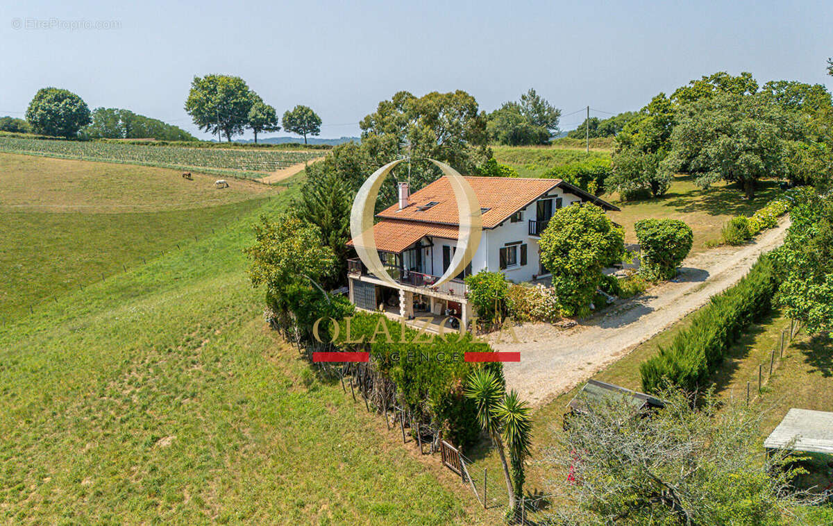 ESPELETTE - Maison basque avec appartement T2 et terrain de 2 000 m² - photo 4