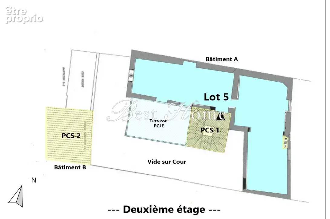 Vente Immeuble Proche Daudet et Arènes , A vendre Immeuble de rapport en monopropriété composé de 5 appartemen - photo 12