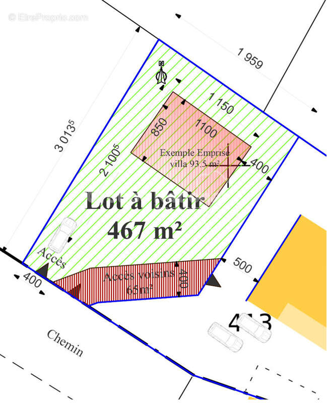 Terrain à LE THORONET