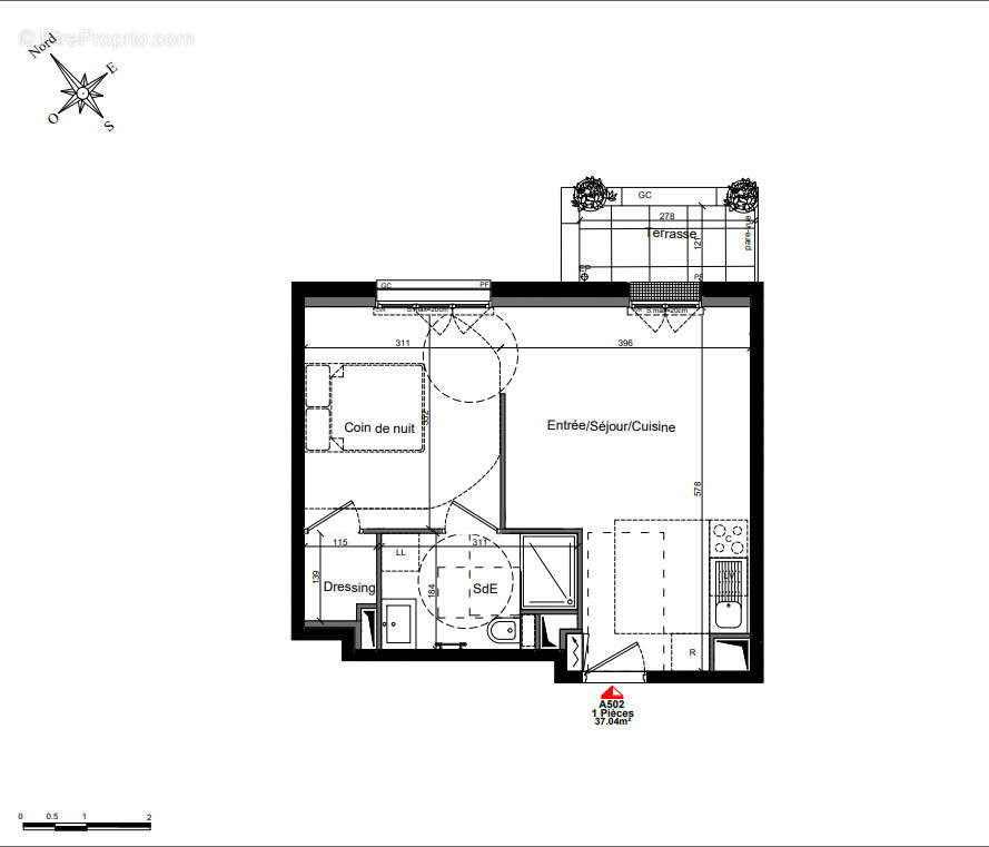 Studio - clamart - photo 2