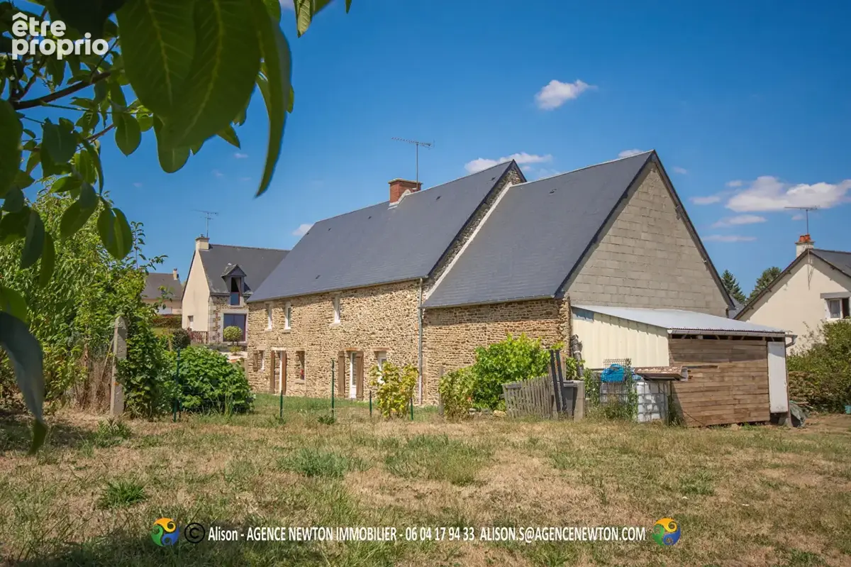 NORMANDIE, MANCHE, SACEY, Baie du Mont-Saint-Michel. Grande maison de village, 4 chbs, jardins et dépendances - photo 3