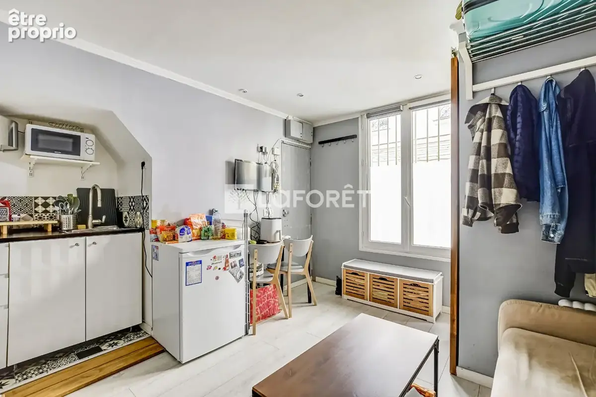 Studio au calme sur cour - Quartier Alésia Paris 14e - photo 3