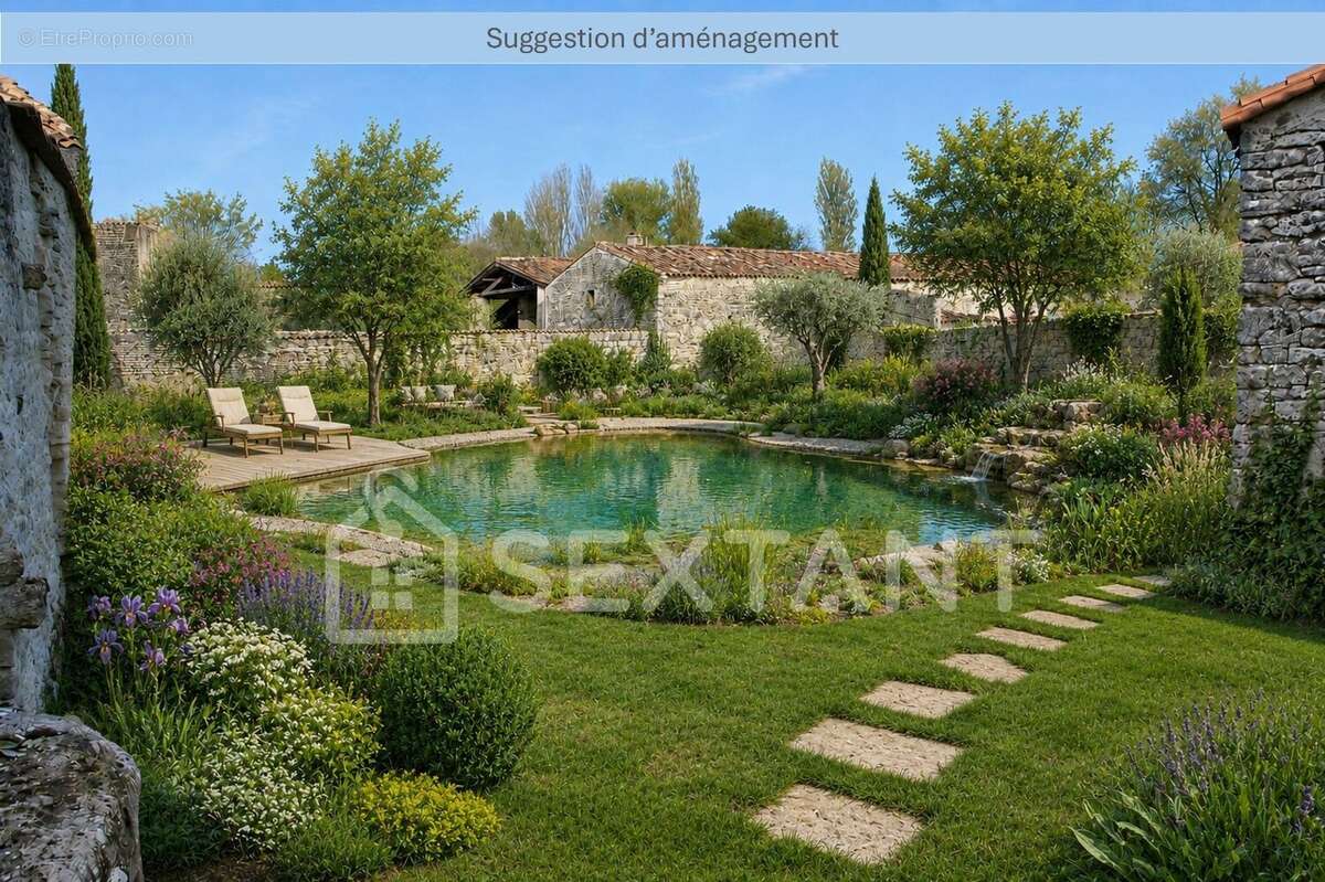 Charentaise de caractère  276 m² habitables  4 chambres  dépendances - photo 20