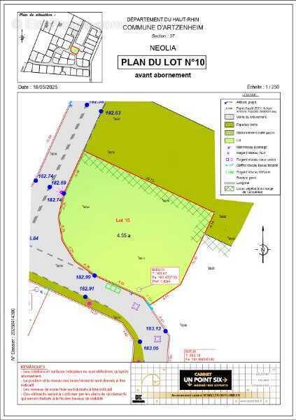 Terrain à ARTZENHEIM