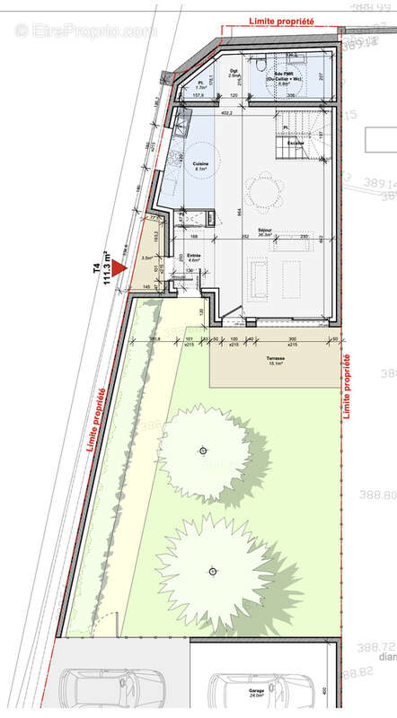 Terrain à ANDREZIEUX-BOUTHEON