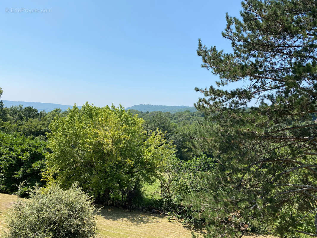 Vue latérale terrasse - Maison à BEYNAC-ET-CAZENAC