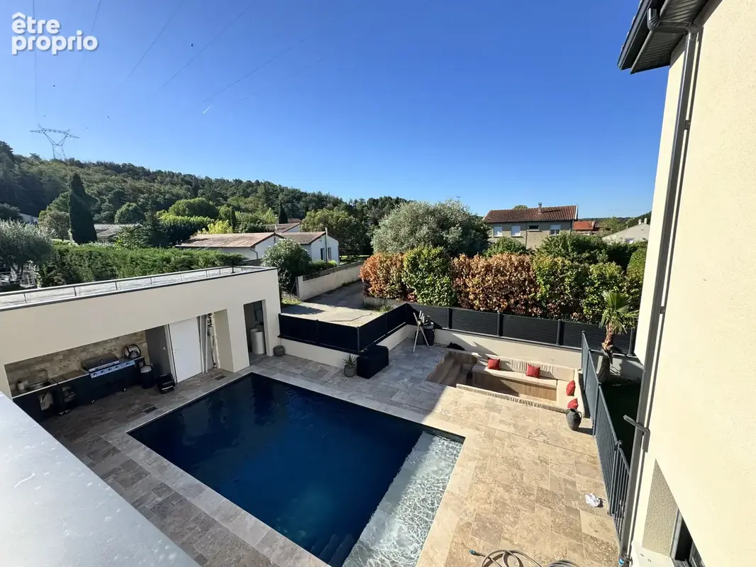 Maison contemporaine   177.58 m2   5 chambres   Piscine   Châteauneuf-sur-Isère - photo 20