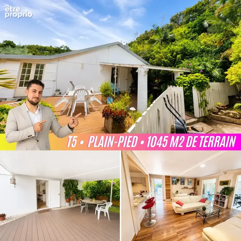 Maison 5 pièces 110 m² à vendre à Saint-Denis (97417) - photo 2