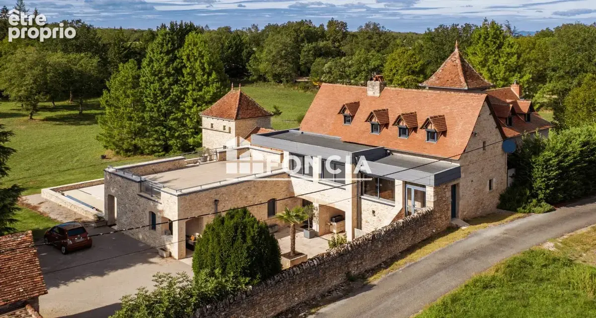 Propriété quercynoise d’exception — 249 m² habitables, piscine et 4,3 hectares, à 4 km de Villeneuve d’Aveyron - photo 3