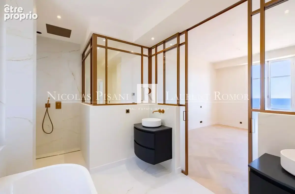 Appartement a vendre a beaulieu sur mer - 190 m² - vue mer panoramique - proche du centre ville - photo 5