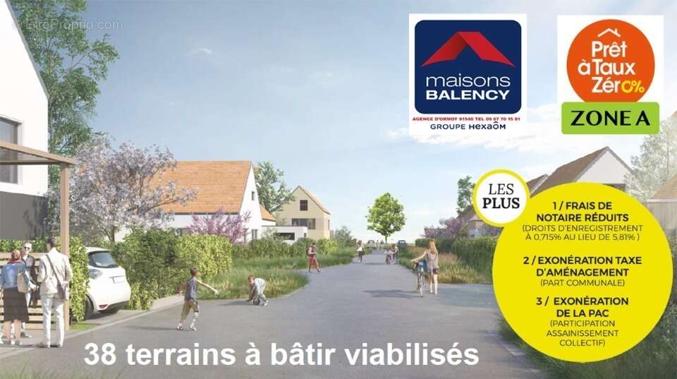 Terrain à MENNECY