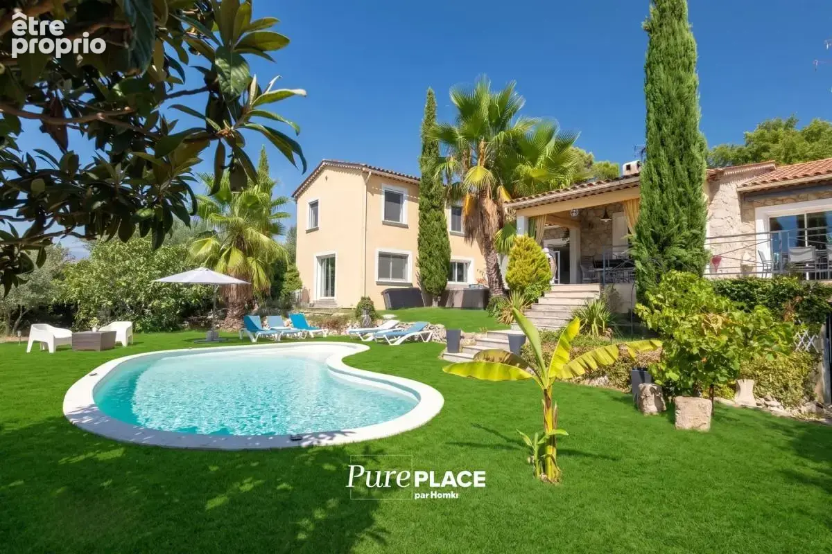 Mouans-Sartoux – Propriété rénovée à l’abri des regards, avec piscine et T2 indépendant - photo 2