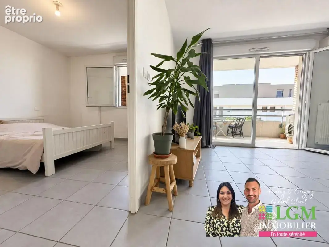 Montpellier sabines – terrasse plein sud & parking – t2 dpe b - photo 8