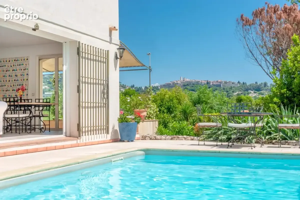Vente Maison 7 pièces - La Colle Sur Loup - Piscine Terrain Constructible - photo 4