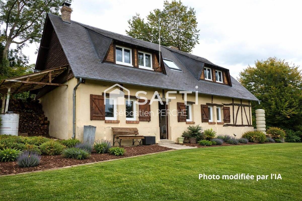 Photo 1 - Maison à SAINT-OUEN-DE-THOUBERVILLE