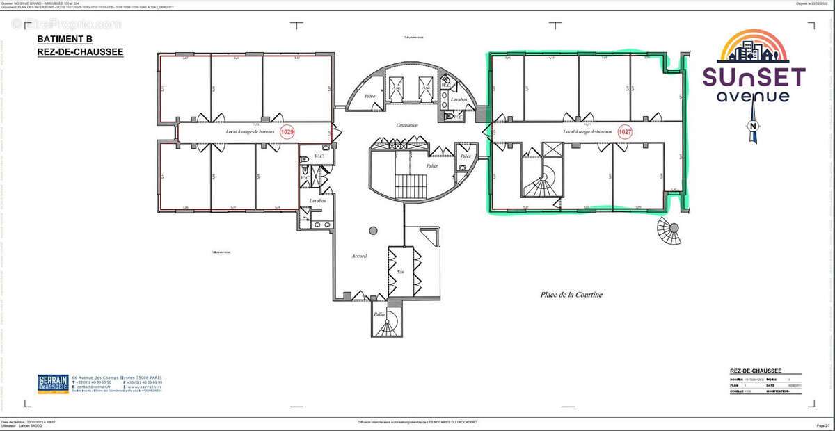 Plan RDC - Commerce à NOISY-LE-GRAND