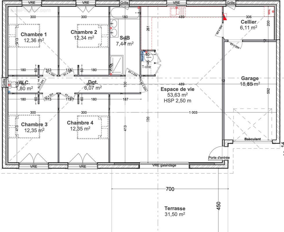 Maison à L'ISLE-EN-DODON