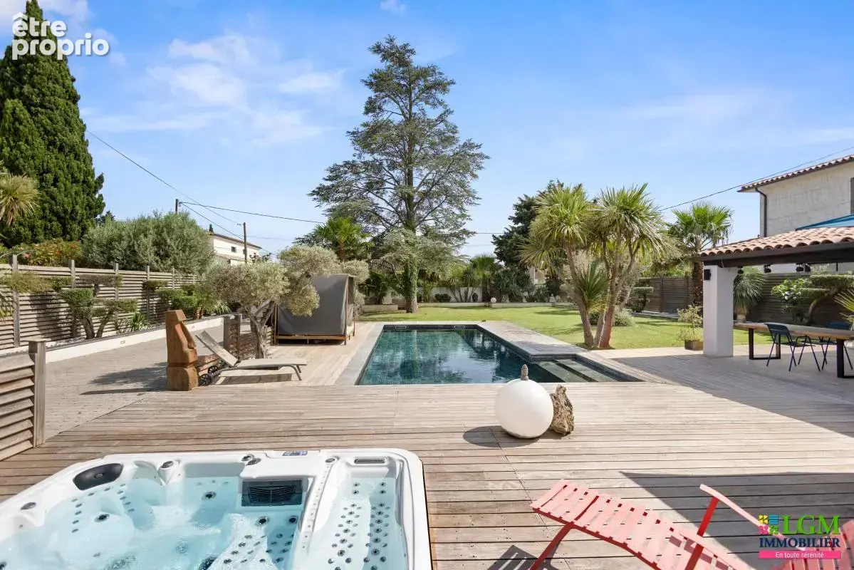 Pélissanne - Villa contemporaine de plain‑pied  3 ch + studio, piscine & jardin - photo 4