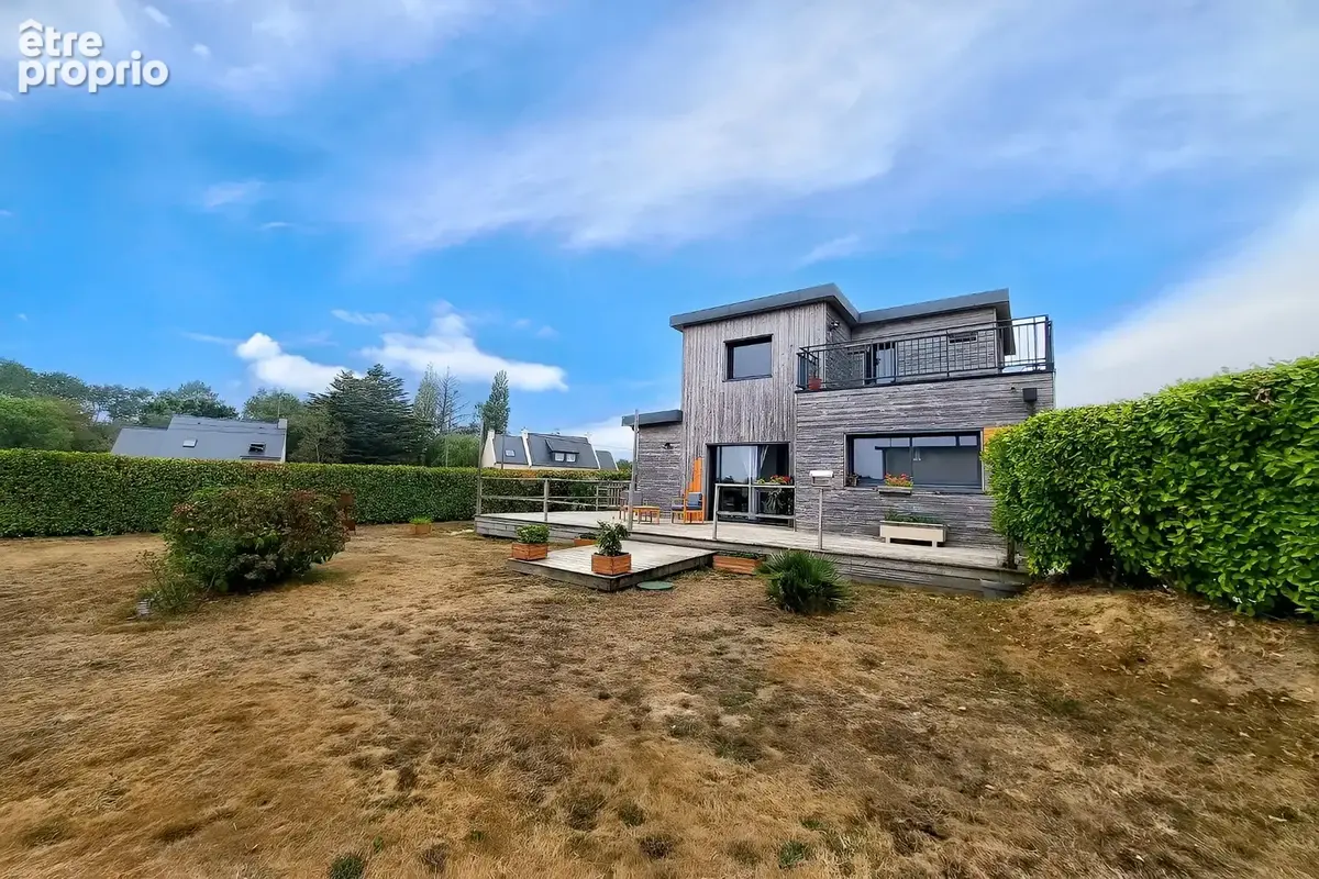 Maison contemporaine VUE MER ossature bois  PLAIN-PIED à vendre 6 pièces TELGRUC SUR MER (29) - photo 23