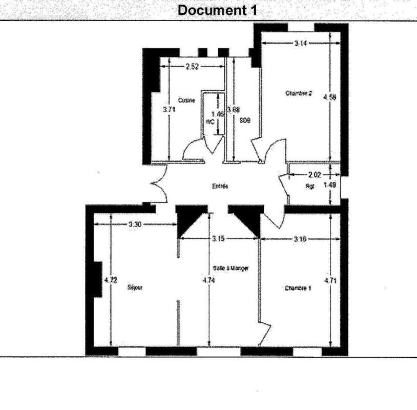 Appartement à LEVALLOIS-PERRET
