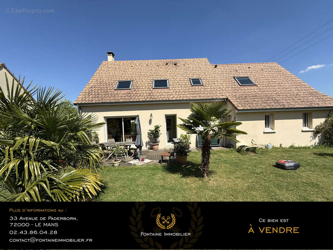 Maison à YVRE-L'EVEQUE