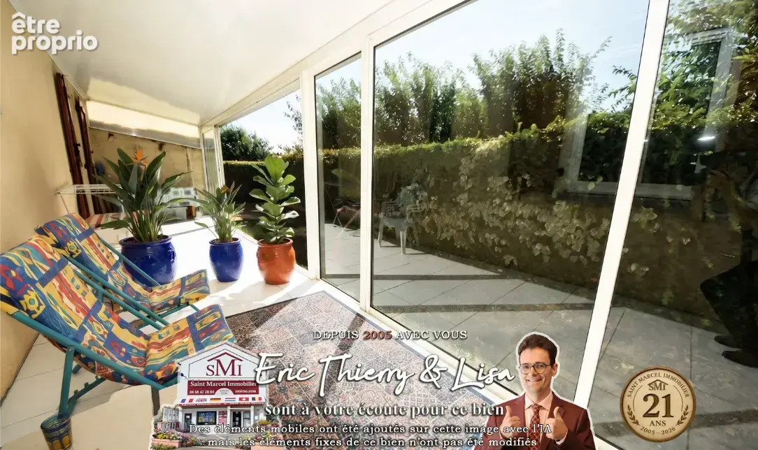 EXCLUSIVITE - À saisir ! Charmante maison T3 de plain-pied avec jardin et panneaux solaires à Ornaisons   Peti - photo 4
