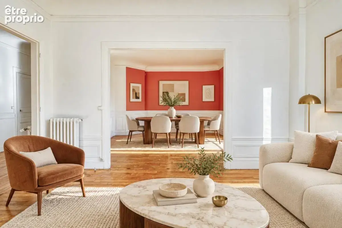 PARIS 7ᵉ — RUE CLER — 2 chambres 98m2 - photo 3