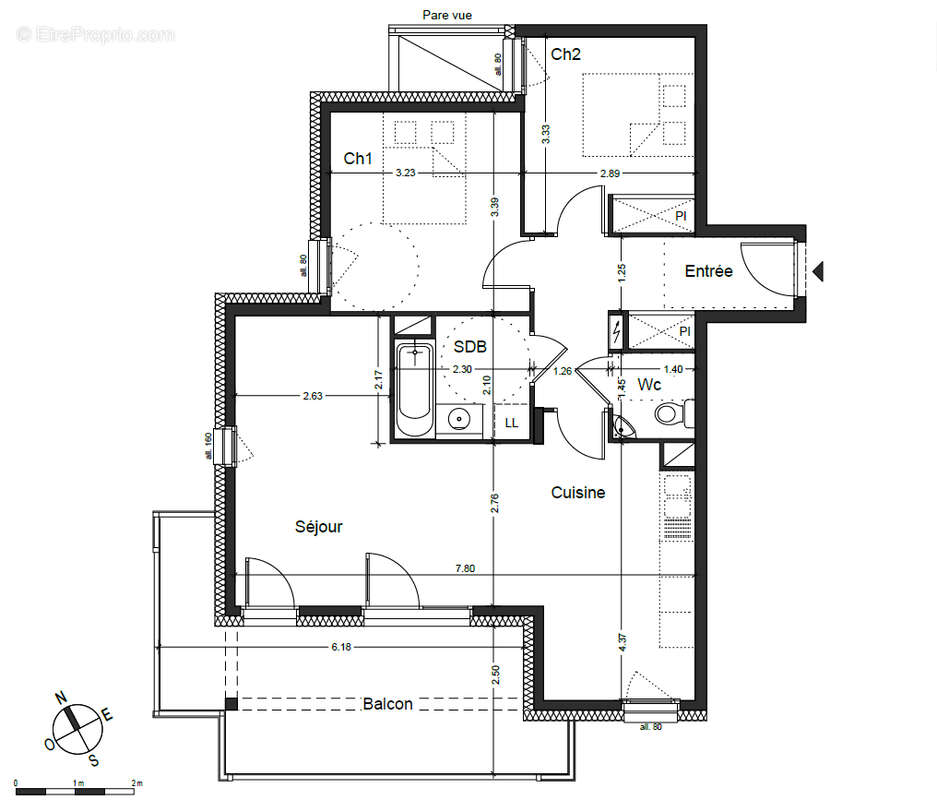 Appartement à CHAMBERY