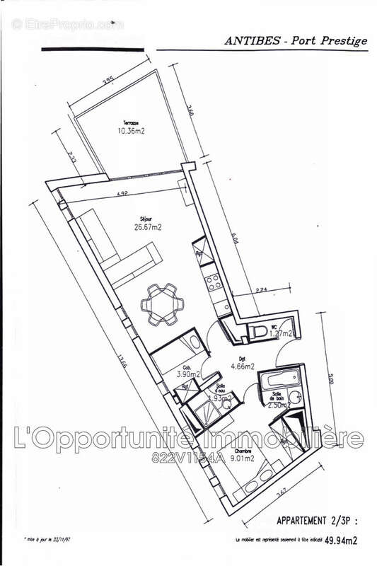 Appartement à ANTIBES