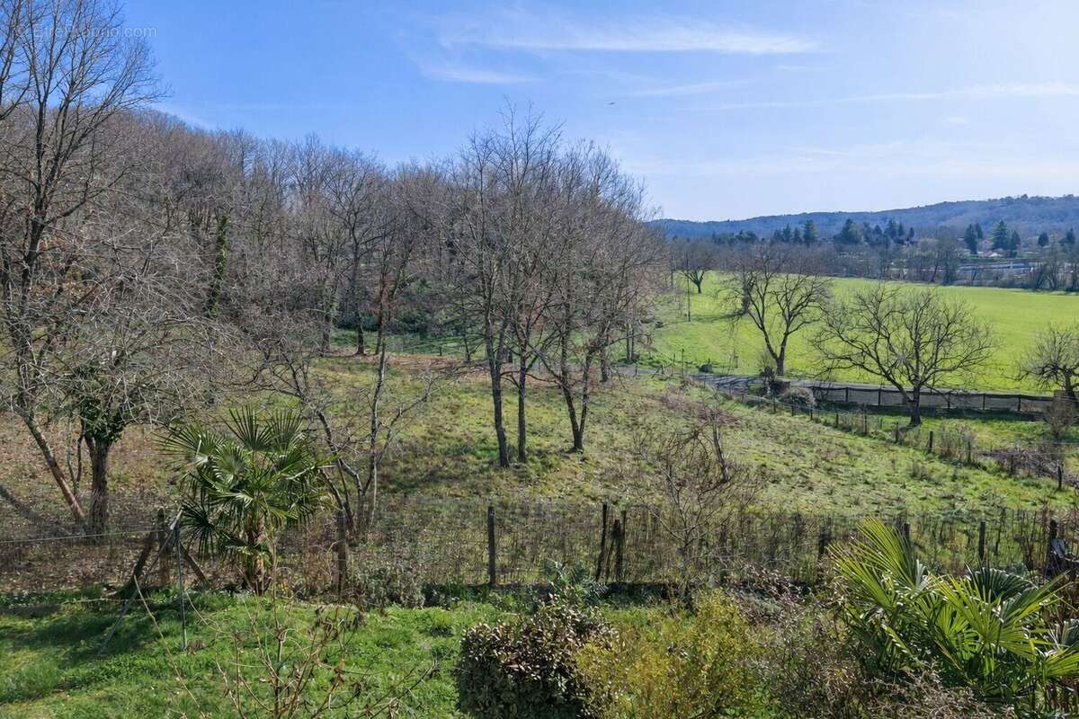 Vue véranda - Maison à BRANTOME