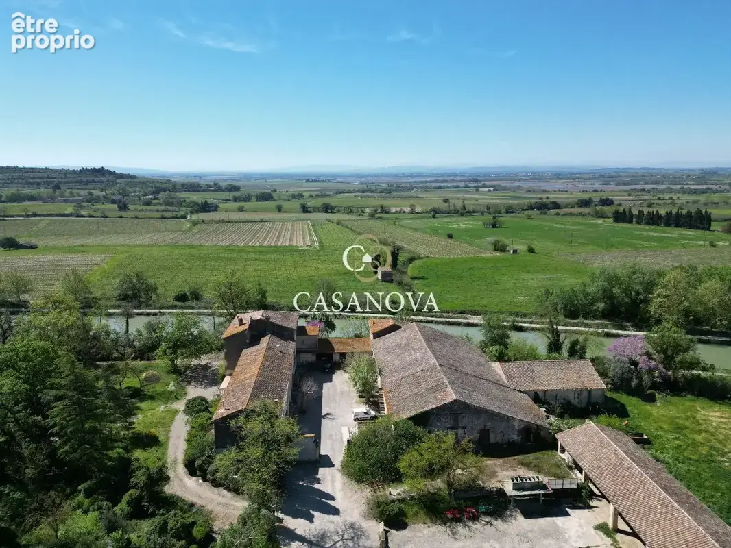Propriété de charme en bord du Canal du Midi  Ponton privé  À 20 min de Béziers - photo 4