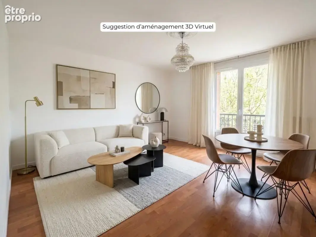 Epinay-sur-seine: appartement 2 chambres balcon parking cave proche enghien les bains - photo 2