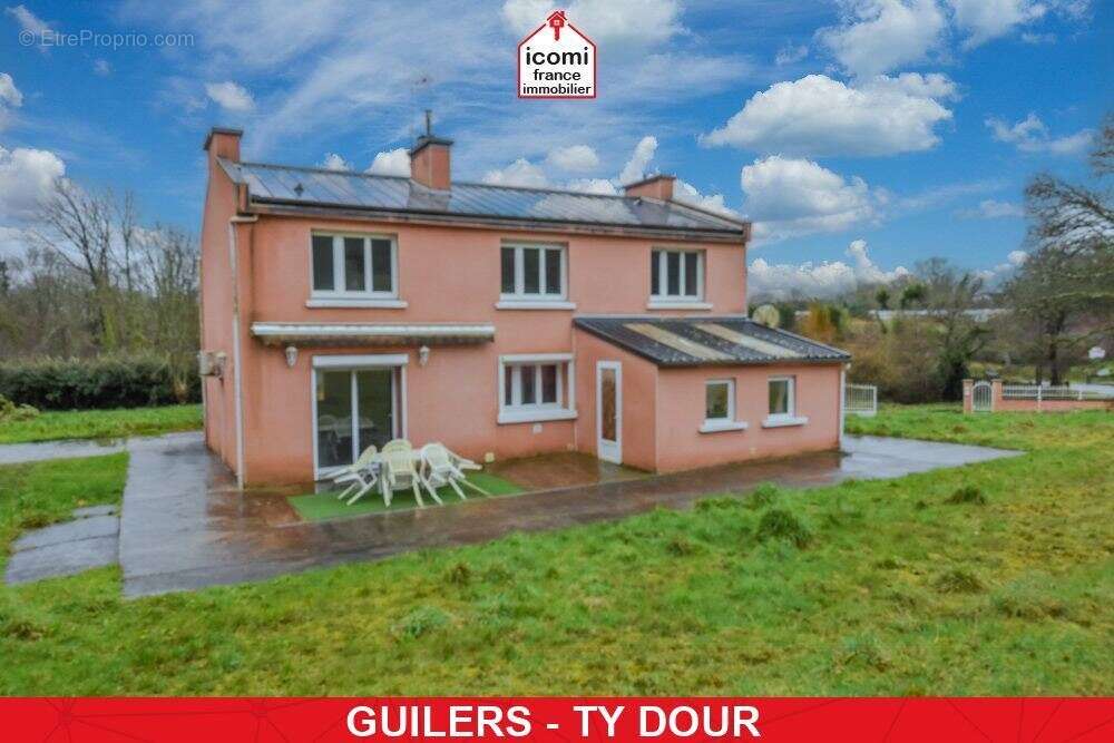 Finistere - guilers (29820) - a vendre - maison individuelle t8 135m² - 6 chambres - double garage - sur terrain de 2425m² - photo 5