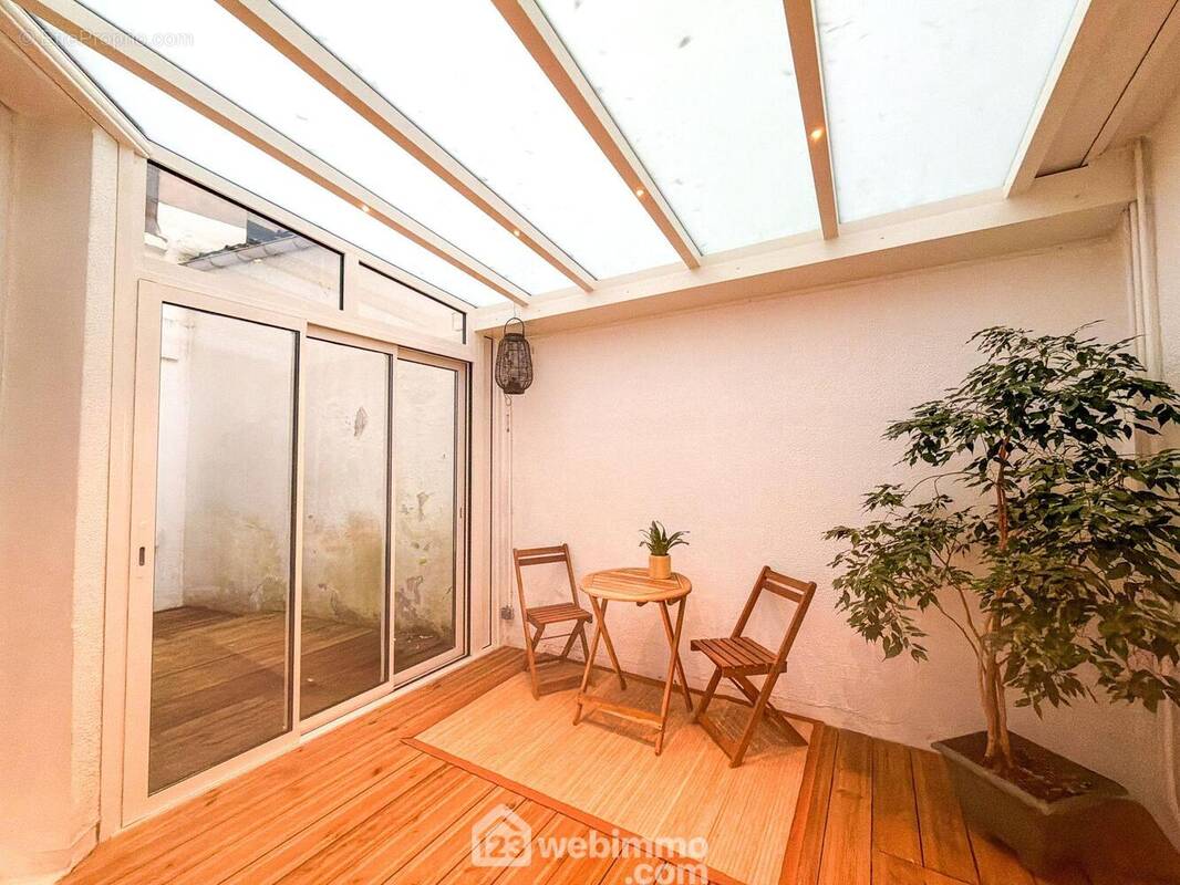 Veranda chauffée - Appartement à VERDUN