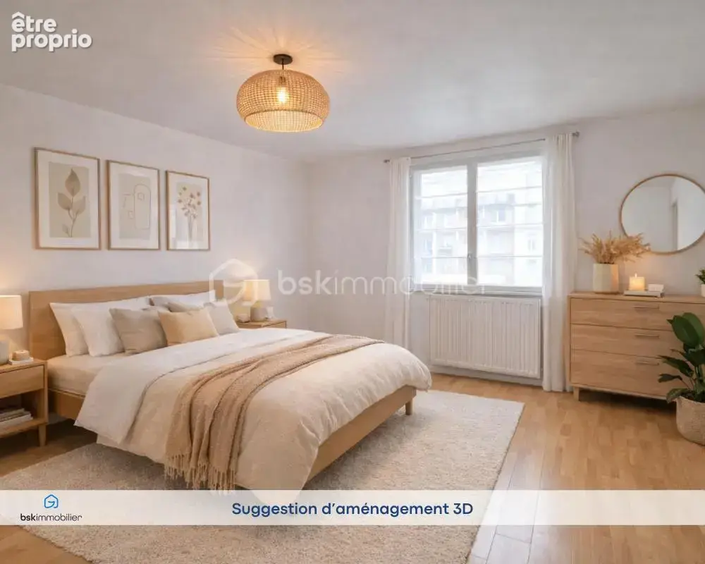QUIMPER Ouest – Appartement T3 avec cave - 3ème étage - photo 8