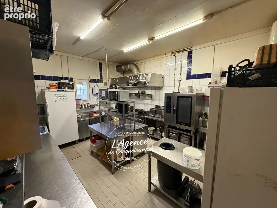 A vendre fonds de commerce restaurant 160 m2 entierement equipe avec terrasse bioclimatique au centre de la ga - photo 11