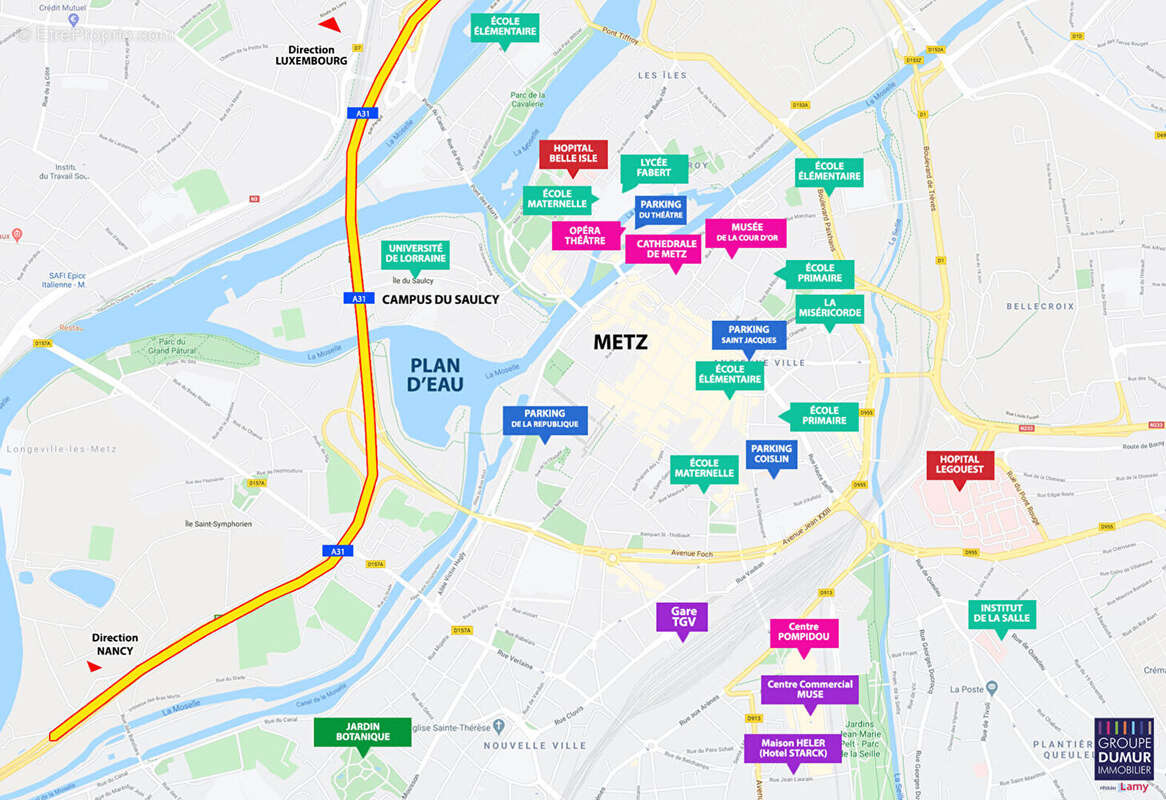 Appartement à METZ