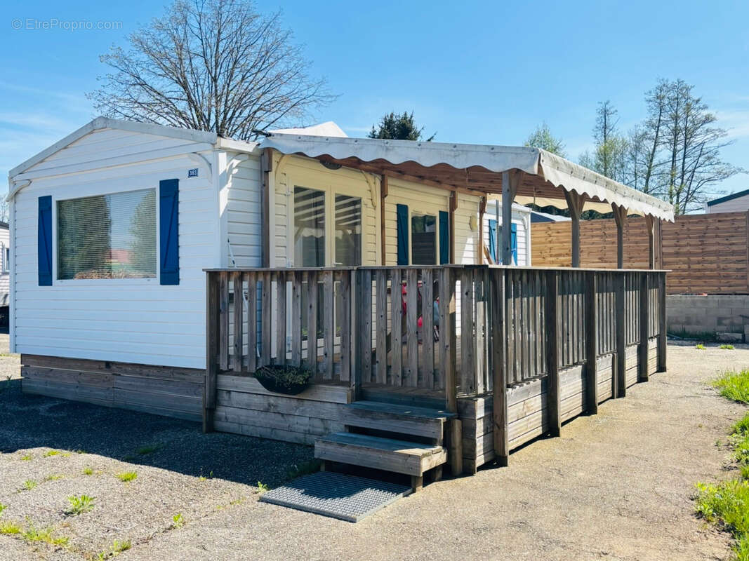 Mobilhome et terrain anould 294 m2 - photo 10