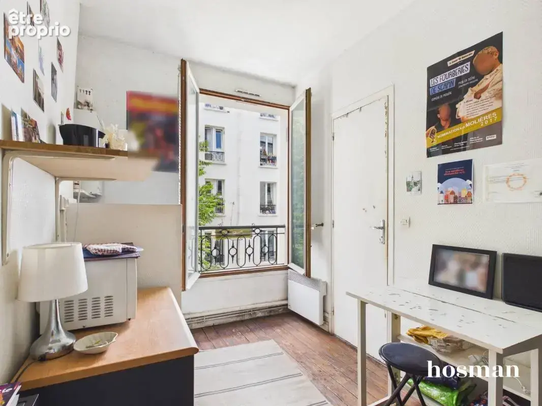 Studio 1 pièce 11 m² - Rue Saint-Maur, Paris - photo 5