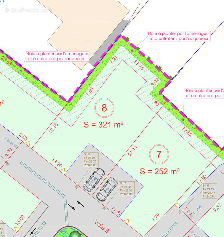 Terrain à VAUX-SUR-MER