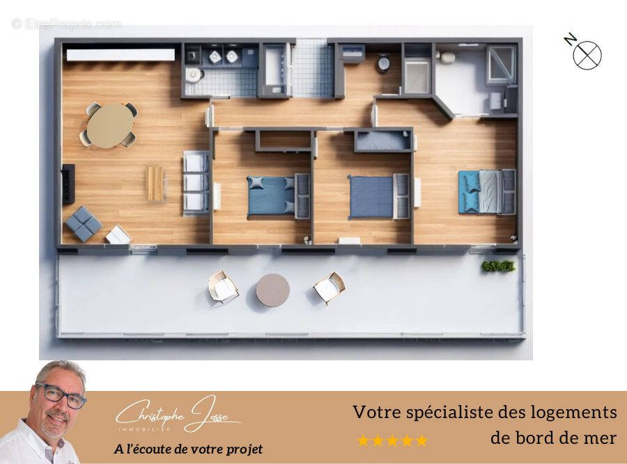 Appartement à PORT-LA-NOUVELLE