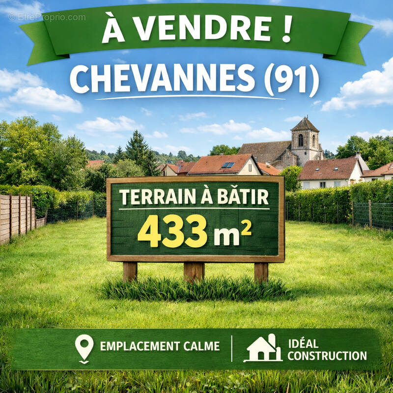 Terrain à CHEVANNES
