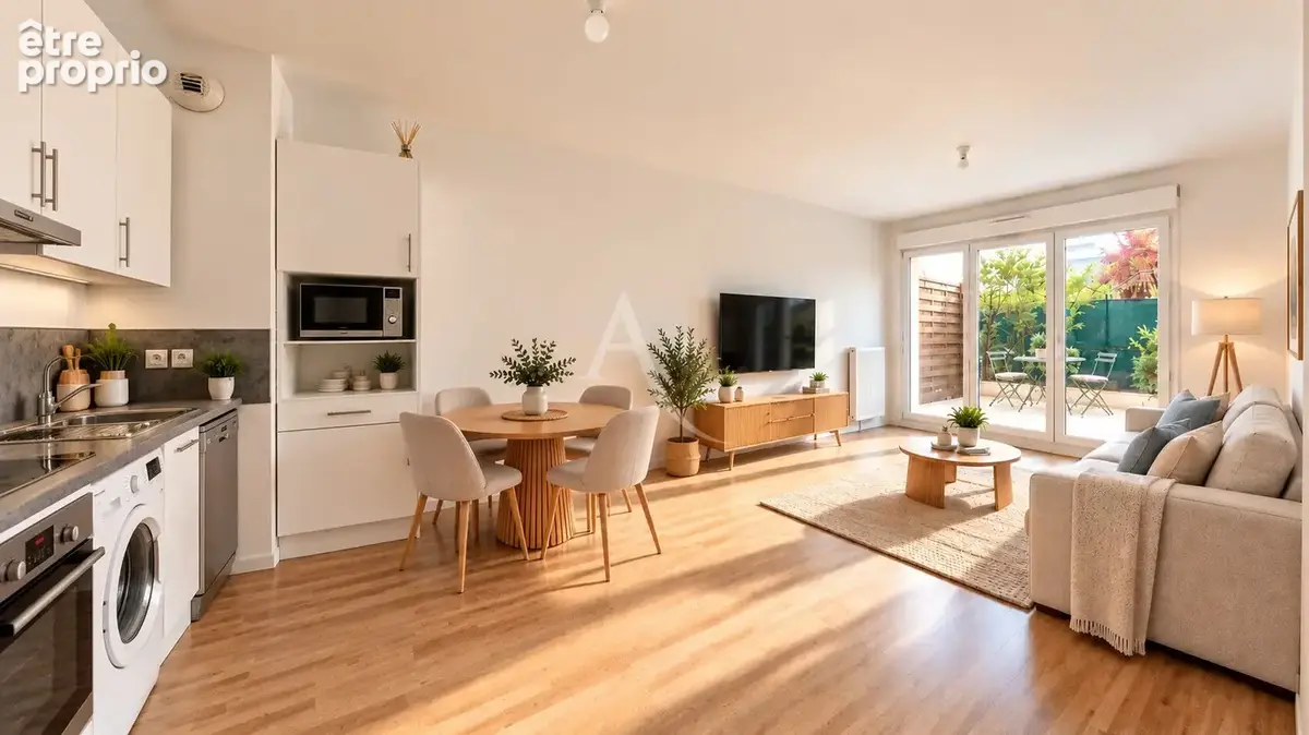 Coup de coeur f3 en rez-de-jardin avec terrasse & jardin ! - photo 2