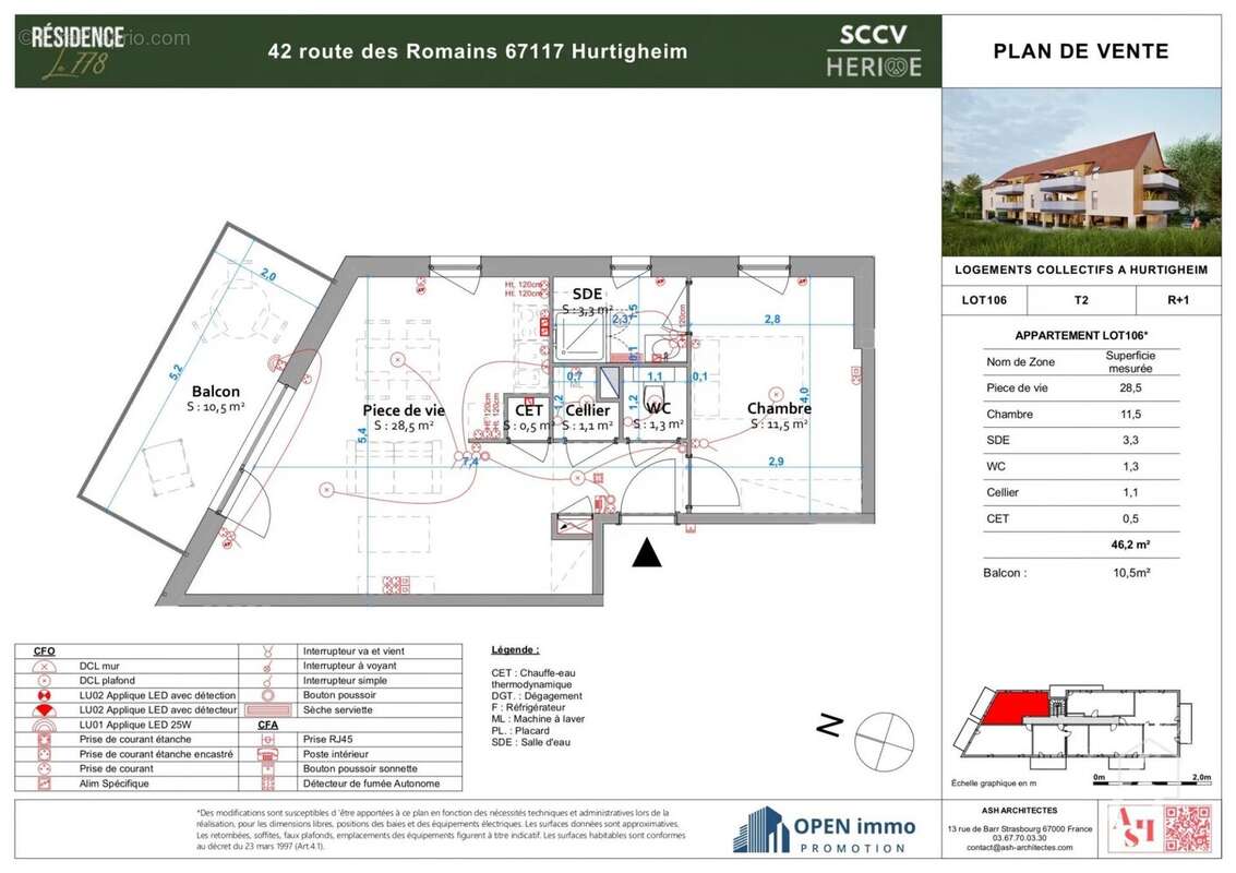Appartement à HURTIGHEIM