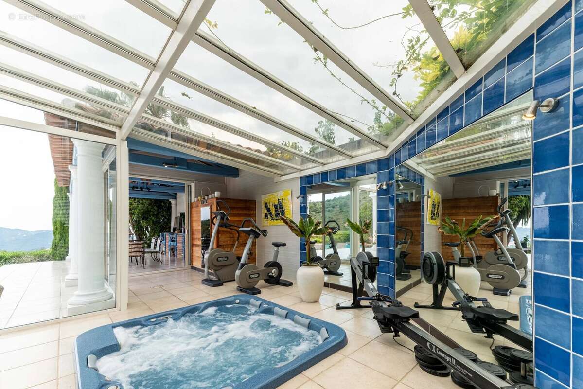 Falicon - Villa 7 pièces avec piscine chauffée, jardin 1350m², garage - photo 6