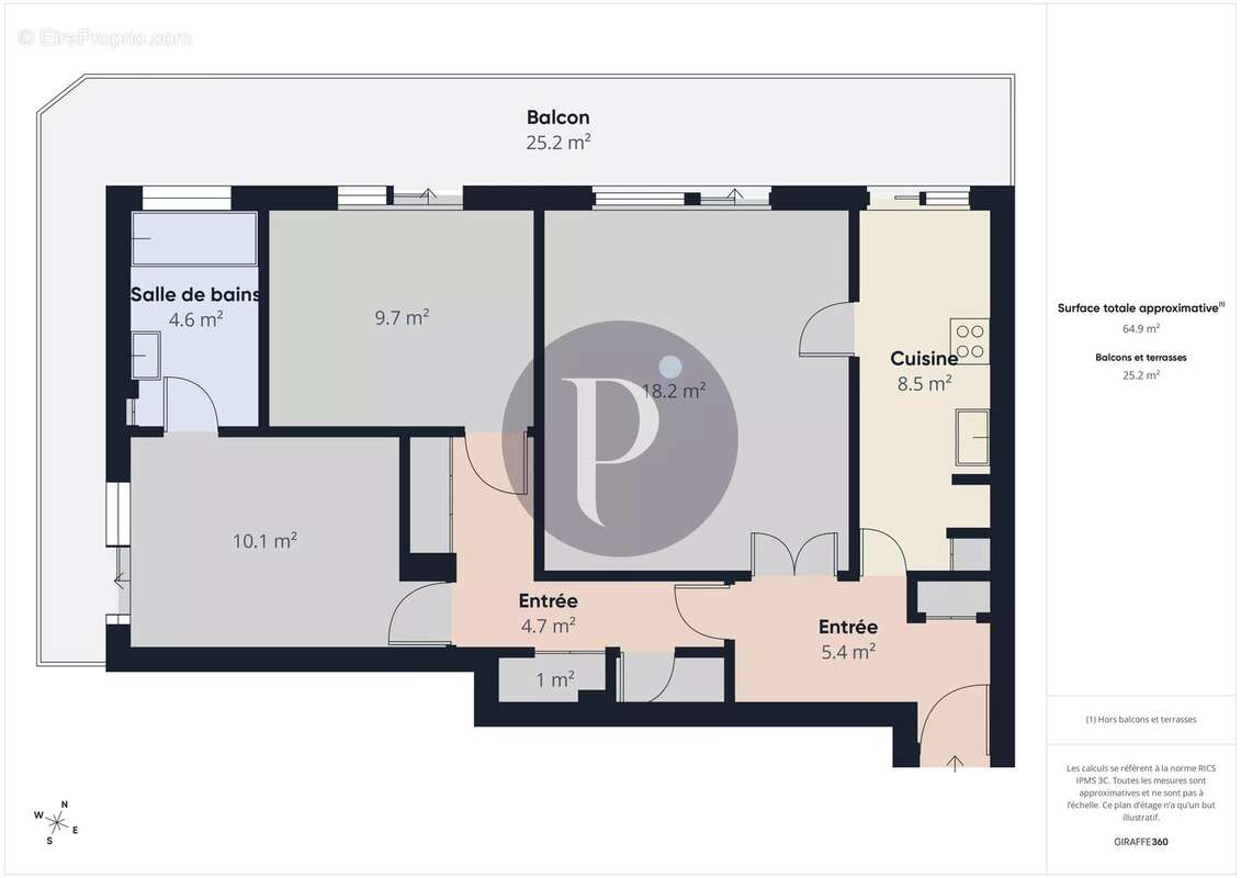 Appartement à VERRIERES-LE-BUISSON