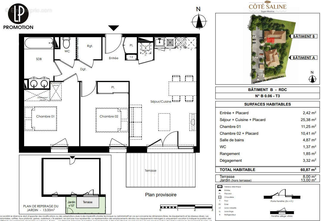 Appartement à GUJAN-MESTRAS